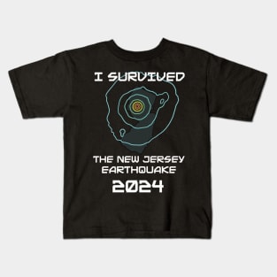 I Survived the Nj Earthquake Kids T-Shirt